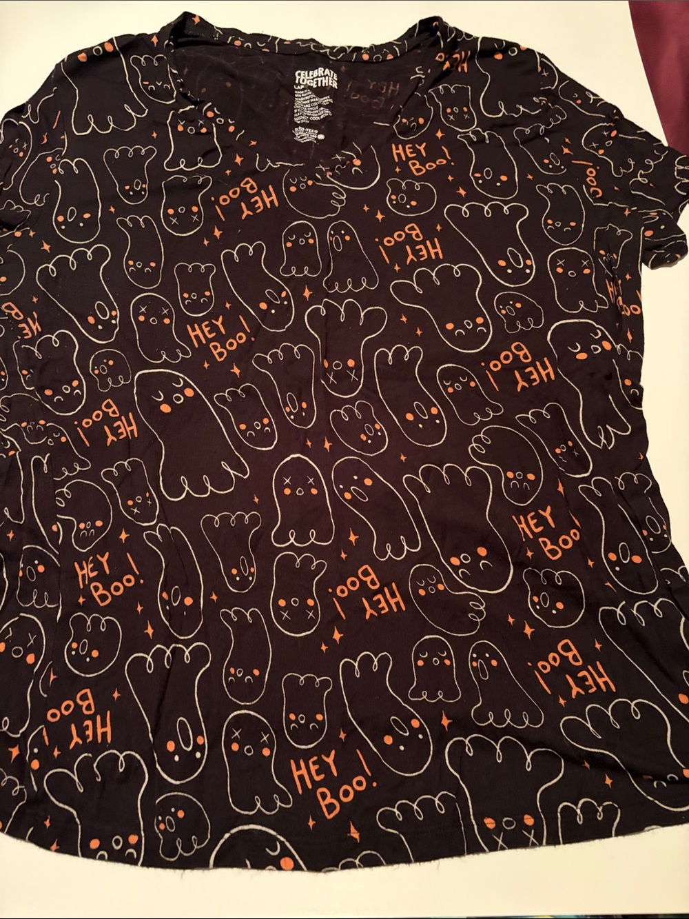 Halloween Ghost 👻 “Hey Boo” Top